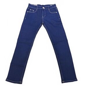 JAB Basics Jeans Womens Size 12 Dark Wash Denim‎ Straight Leg Classic